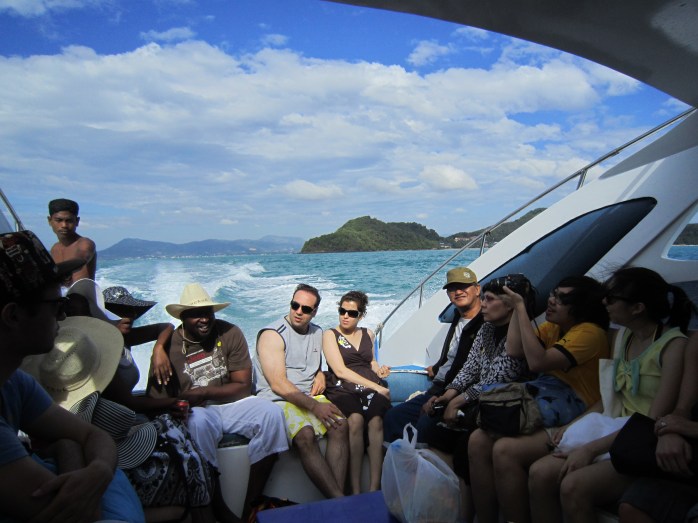 On the way to Phi Phi Island