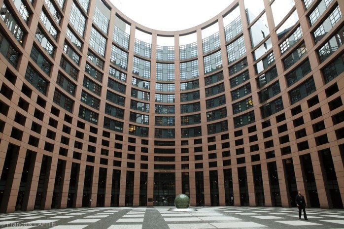 Le Parlement Europeen a Strasbourg